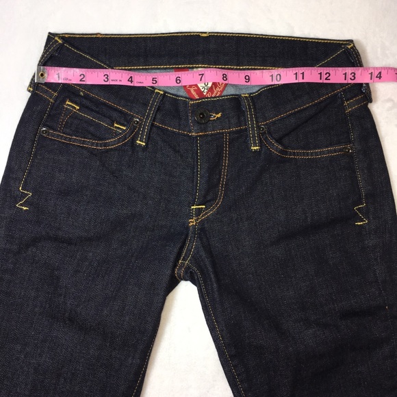 Lucky Brand skinny ankle Dark wash Sz 0/25 - Picture 3 of 7